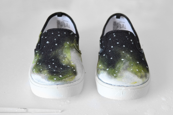 DIY Shoe Makeover: Galaxy Shoes for Men, Women and Children