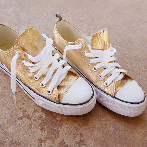 24 K Baby Shoes Makeover