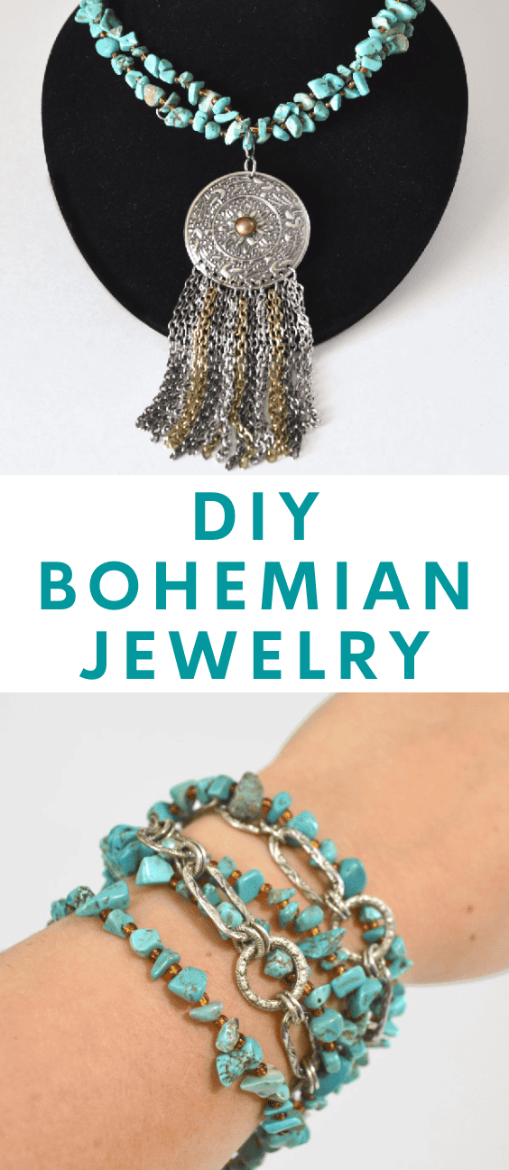 Super Easy DIY Bohemian Jewelry