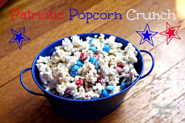 Patriotic Popcorn Crunch