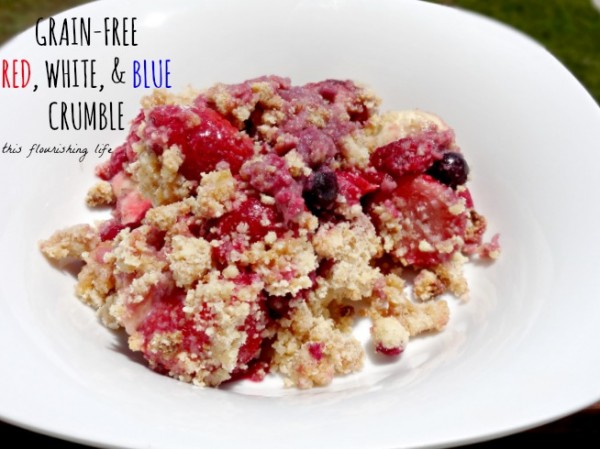 Grain-Free Red, White, And Blue Crumble