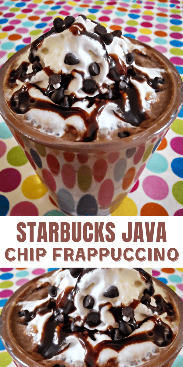 Starbucks Java Chip Frappuccino Copycat Recipe