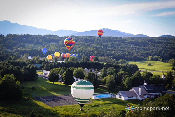 Life List: A Hot Air Balloon Ride in Stowe, Vermont