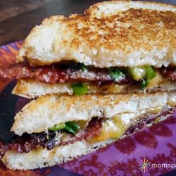 Loaded Baked Potato Grilled Cheese Recipe