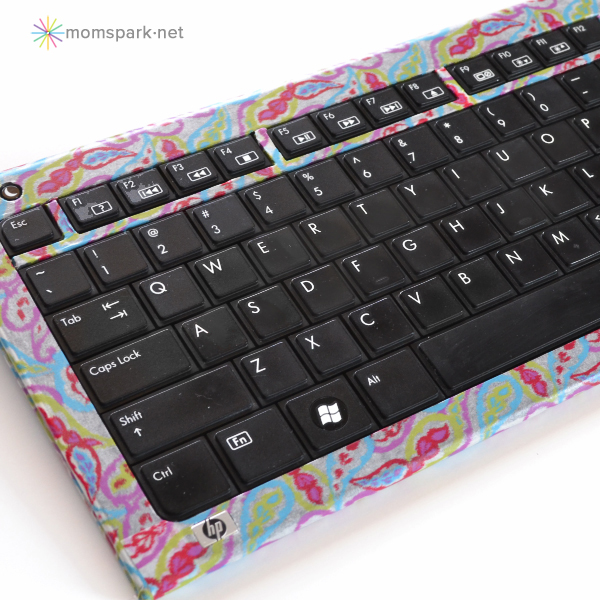 DIY Washi Tape Computer Keyboard and Mouse