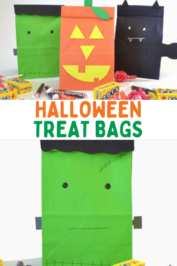 Halloween Kid Candy Treat Bags Craft