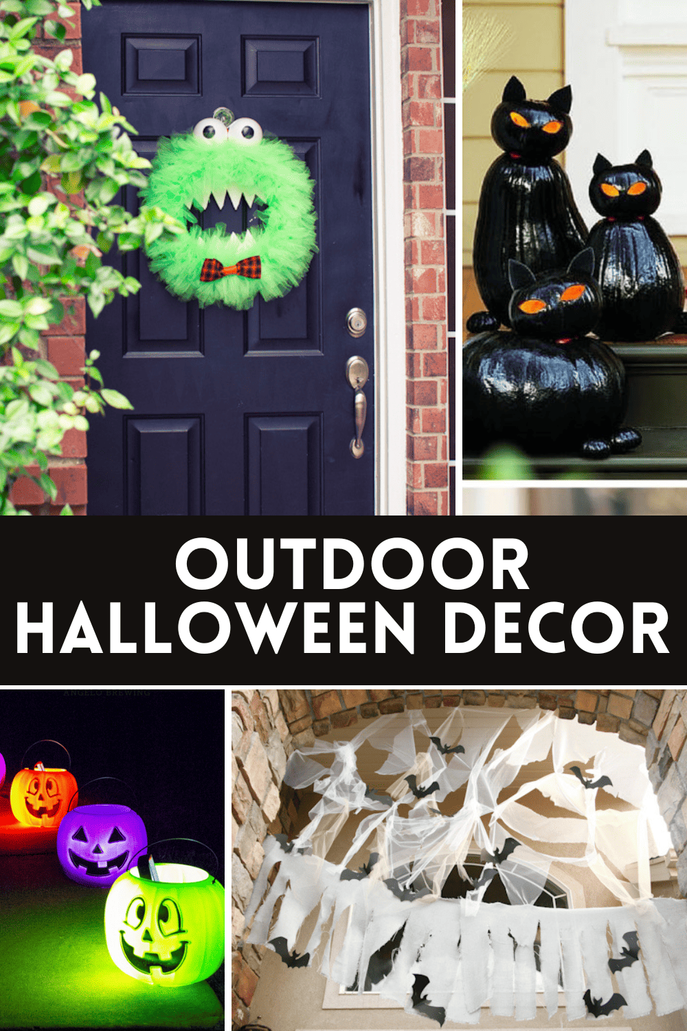 Outdoor Halloween Decor Ideas - Mom Spark