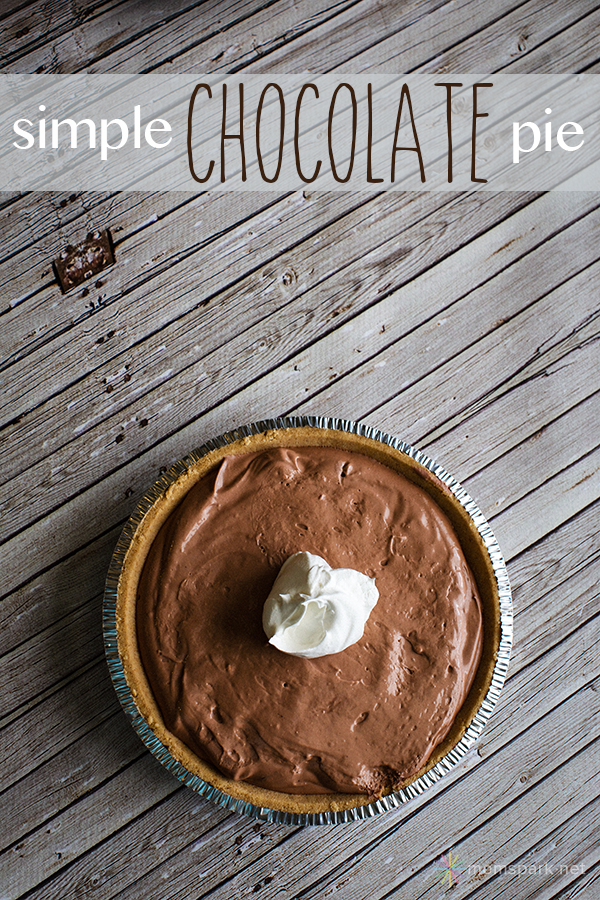No-Bake Simple JELL-O Pudding Chocolate Pie Recipe