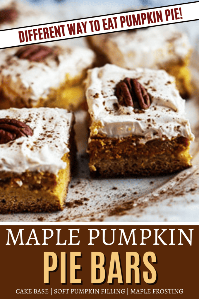 Maple Pumpkin Pie Bars Recipe