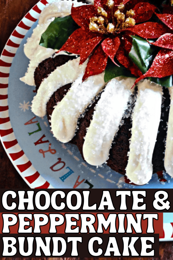 Chocolate and Peppermint Bundt Cake Recipe