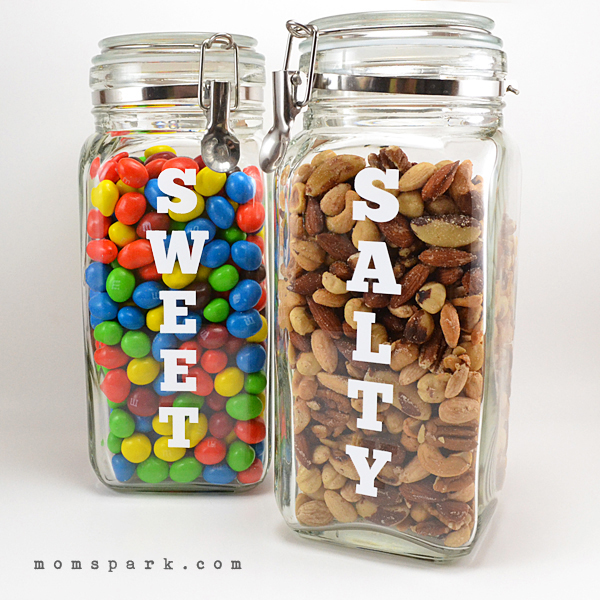 Craving Snack Jar Labels Tutorial