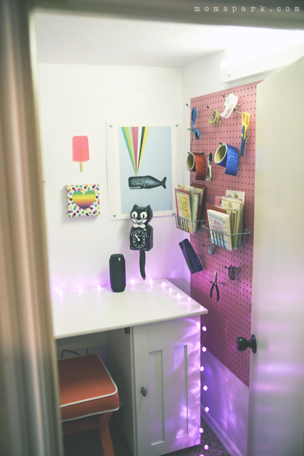 Small Space Craft Room Makeover