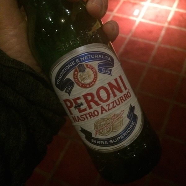 Peroni beer