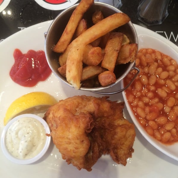 Fish & Chips in London, England