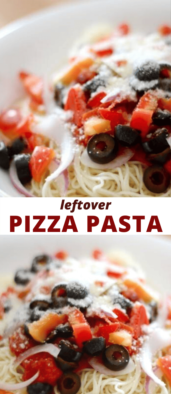 Leftover Pizza Pasta Recipe