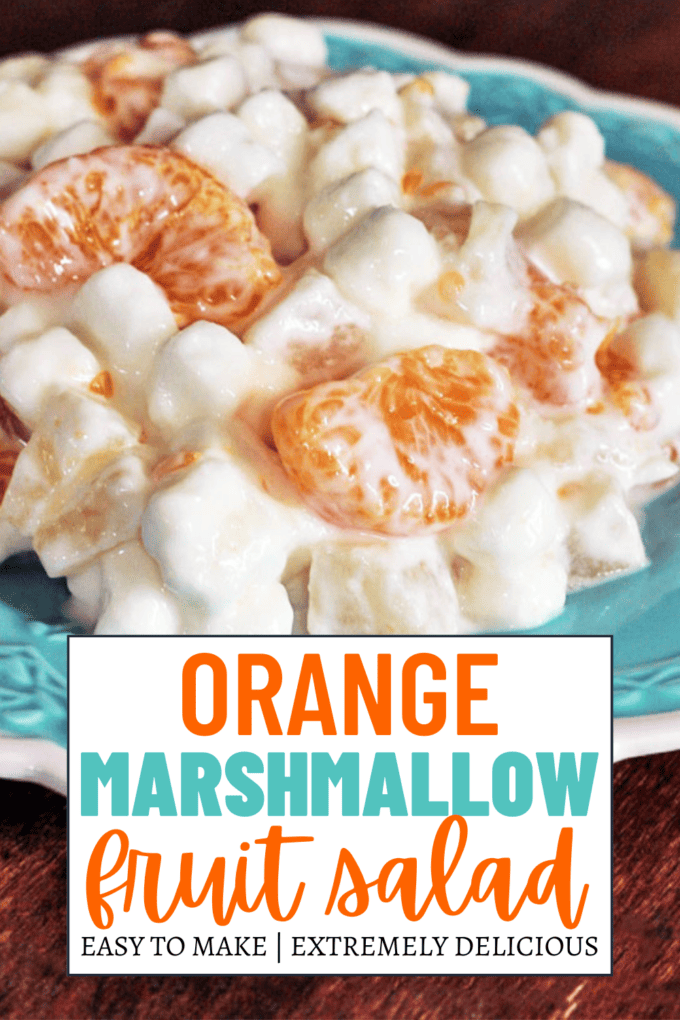 Mandarin Orange Marshmallow Fruit Salad Recipe