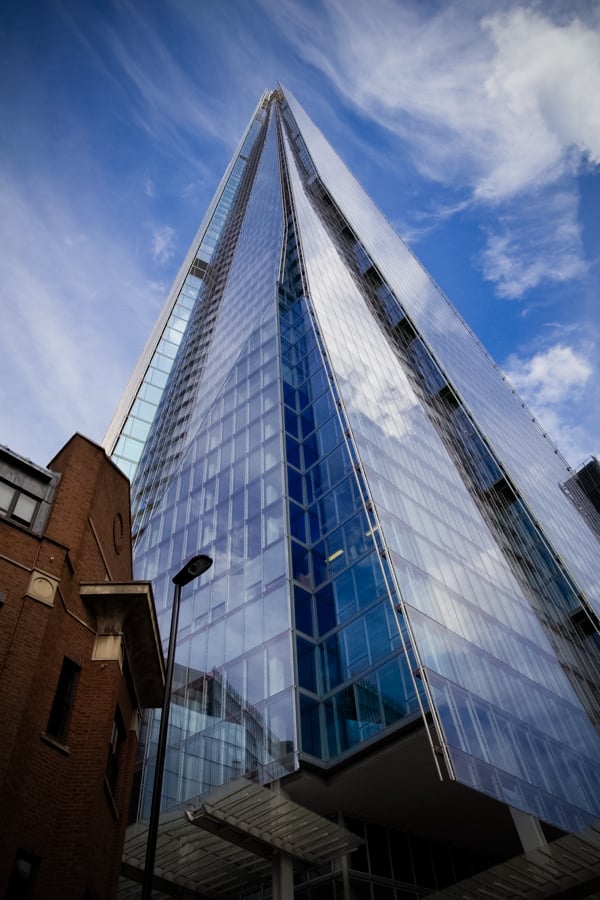 The Shard in London, England.
