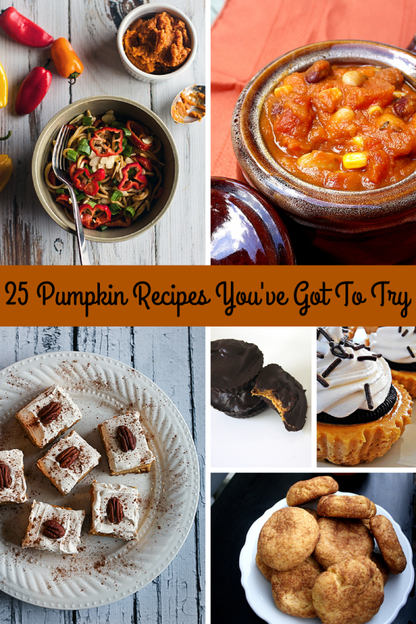 25 Pumpkin Recipes You've Got To Try!