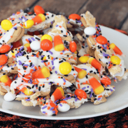 Halloween Cookie Candy Bark Recipe