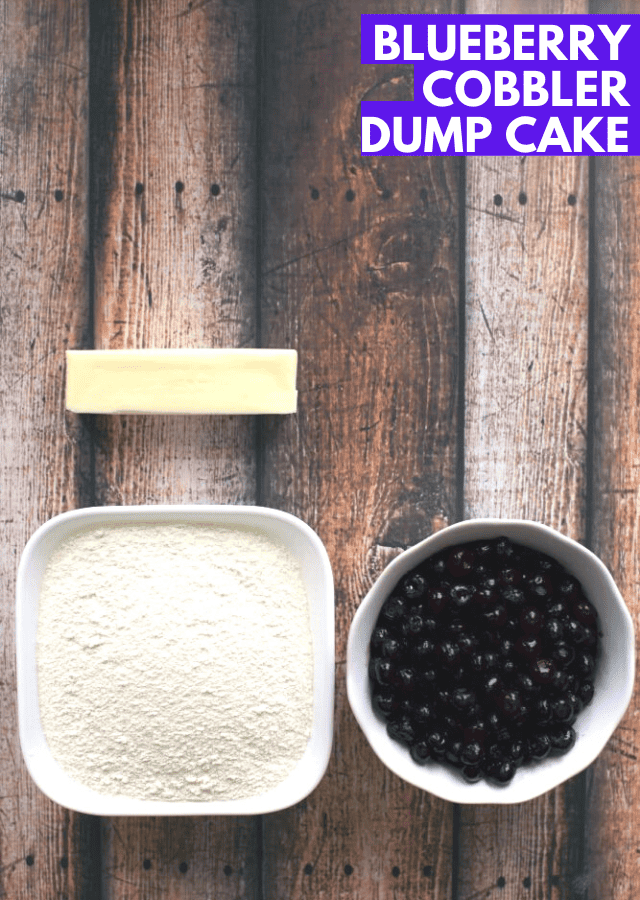 Blueberry Cobbler Dump Cake Recipe