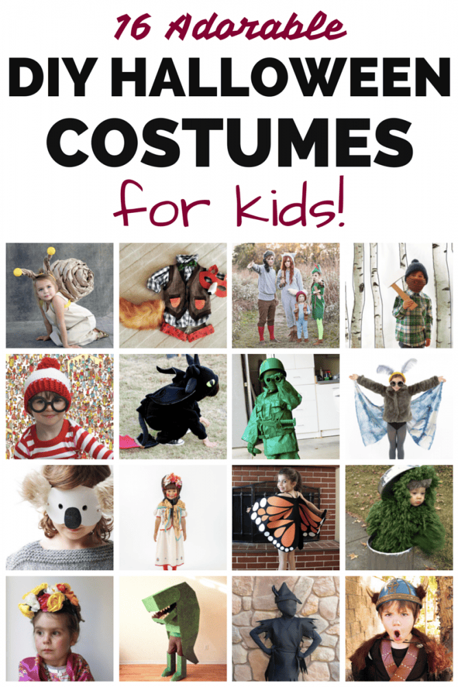 16 Adorable DIY Halloween Costumes For Kids - Mom Spark - Mom Blogger