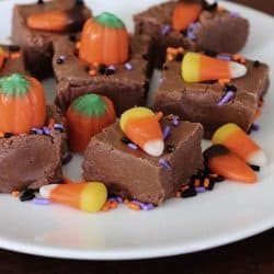 Milk Chocolate Halloween Fudge Recipe