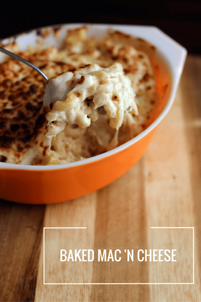 EASY 6 Cheese Baked Mac and Cheese Recipe