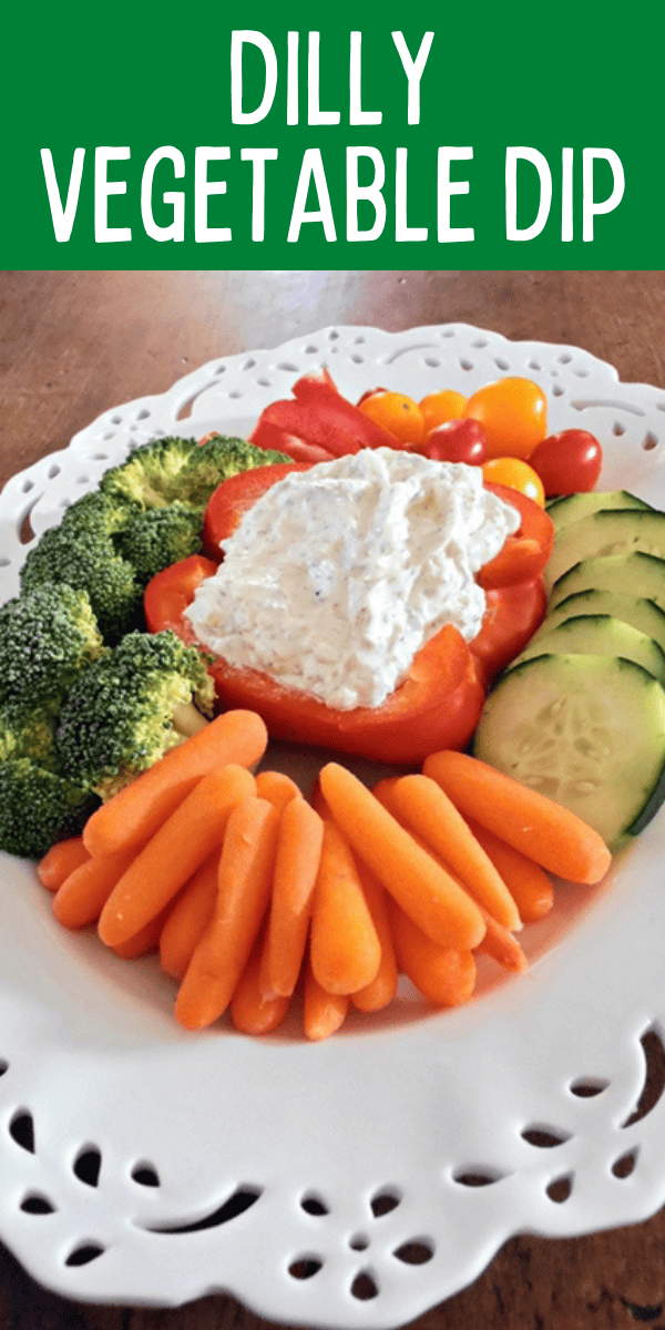Easy Dilly Vegetable Dip Recipe