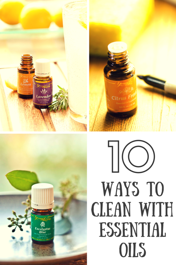 10 Ways To Clean With Essential Oils
