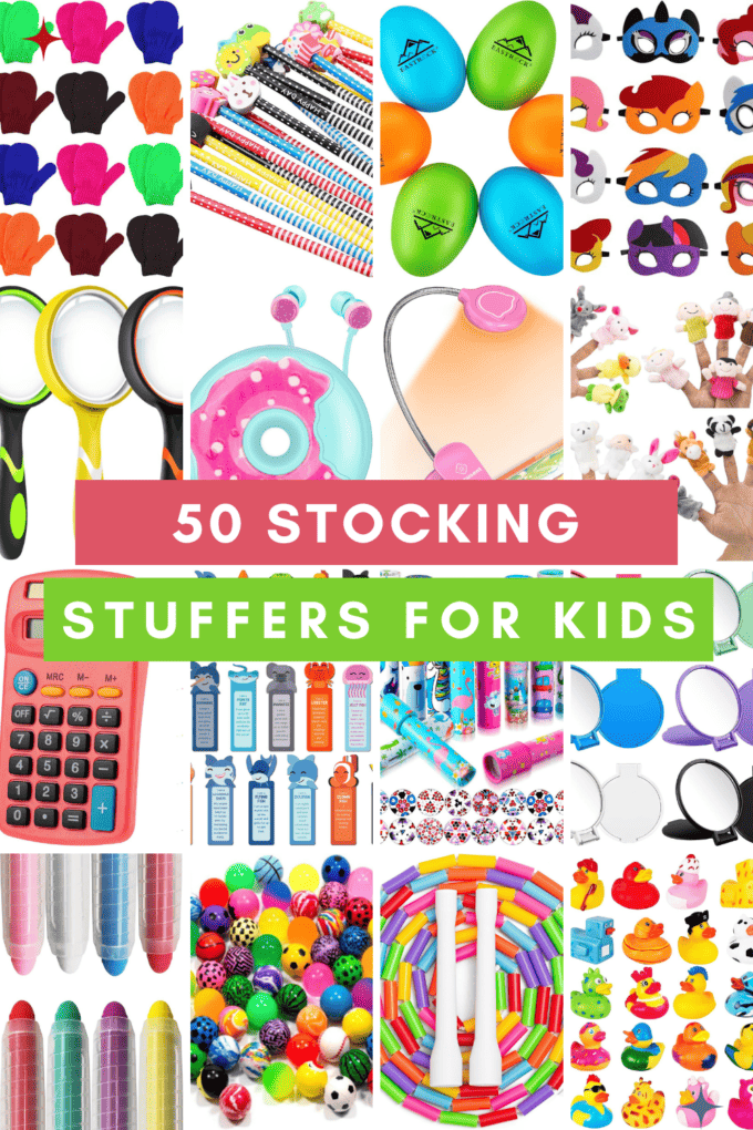 50 Stocking Stuffer Ideas For Kids!