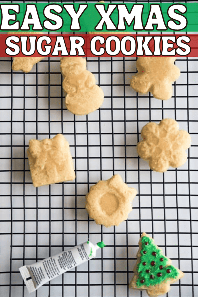 The Easiest Christmas Sugar Cookie Recipe