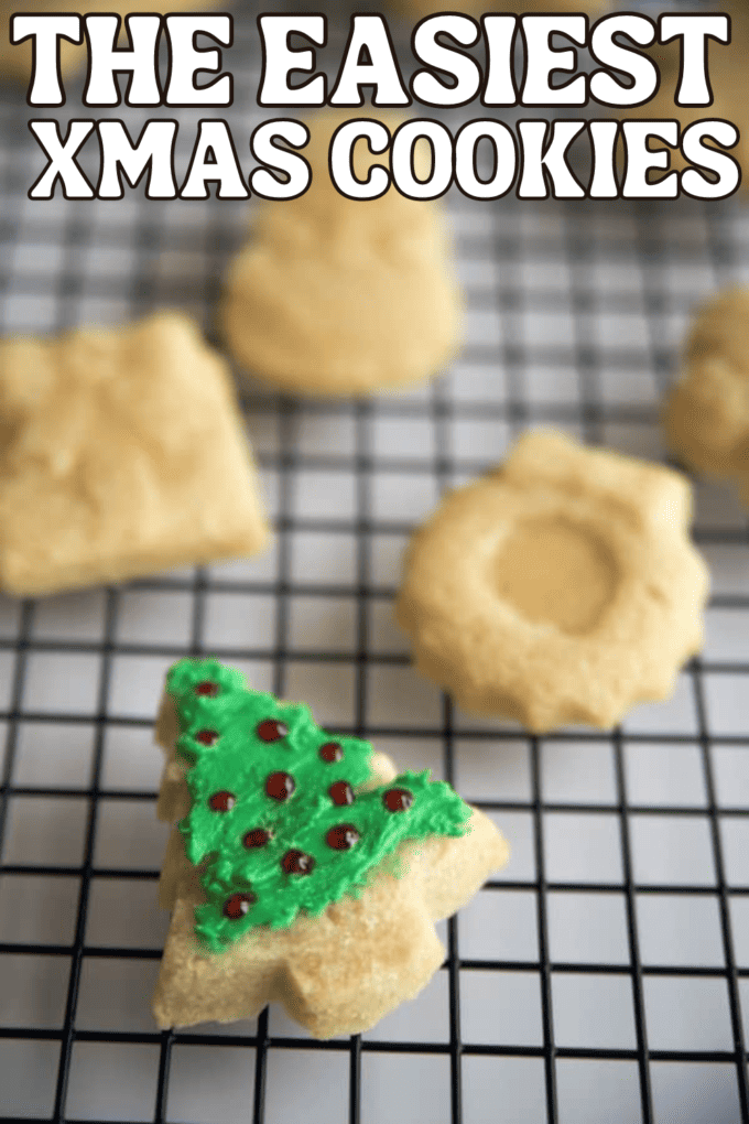 The Easiest Christmas Sugar Cookies