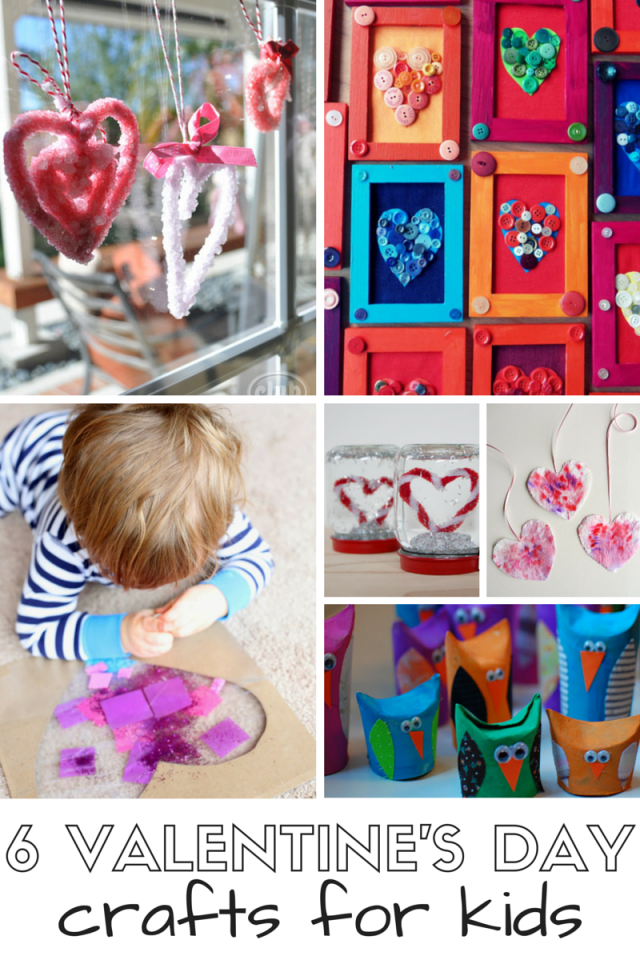 6 Valentine's Day Crafts For Kids
