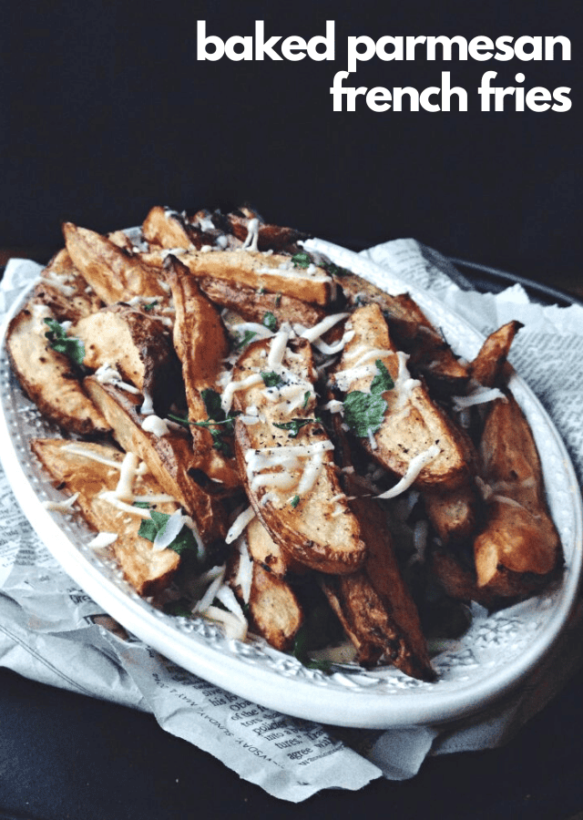 Baked Parmesan Loaded French Fries Recipe