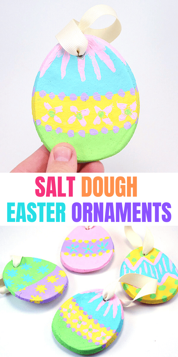 Salt Dough Easter Ornaments DIY