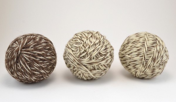 DIY Felted Wool Dryer Balls