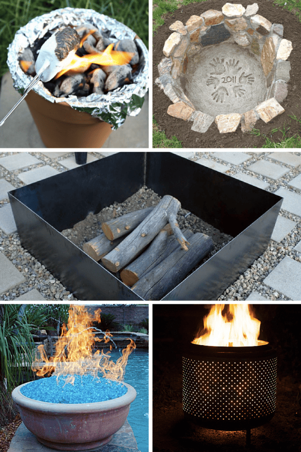 10 Awesome Backyard Fire Pits
