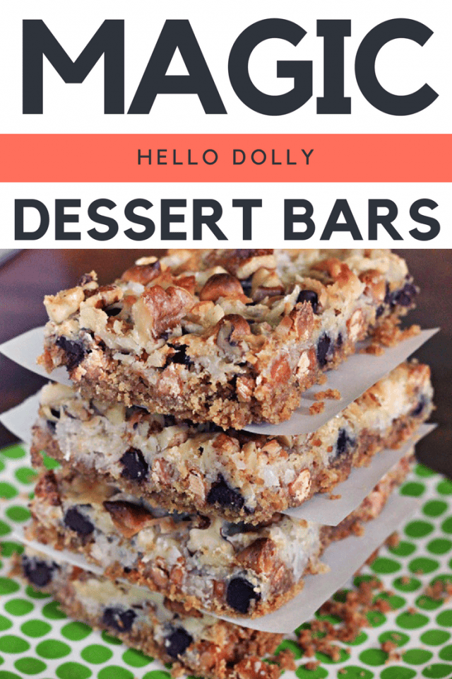 Magic Hello Dolly Dessert Bars Recipe