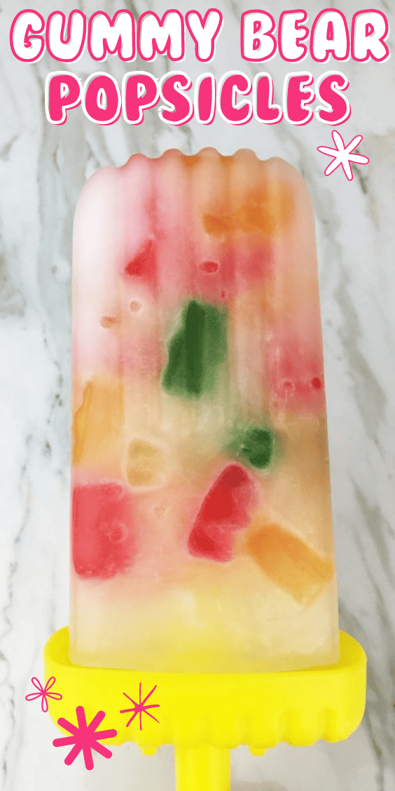 Easy Gummy Bear Popsicle Recipe