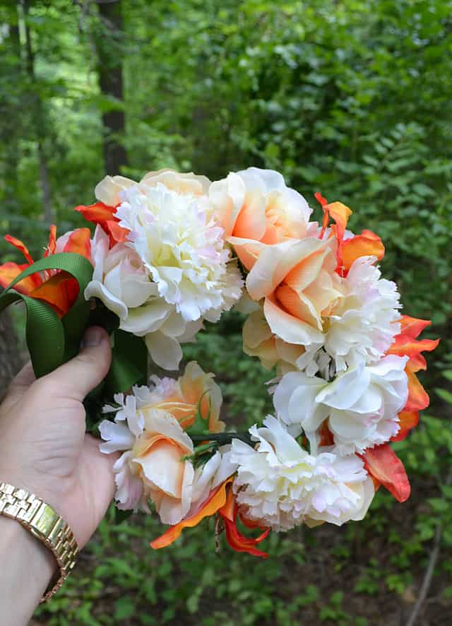 DIY Forever Floral Crowns Tutorial