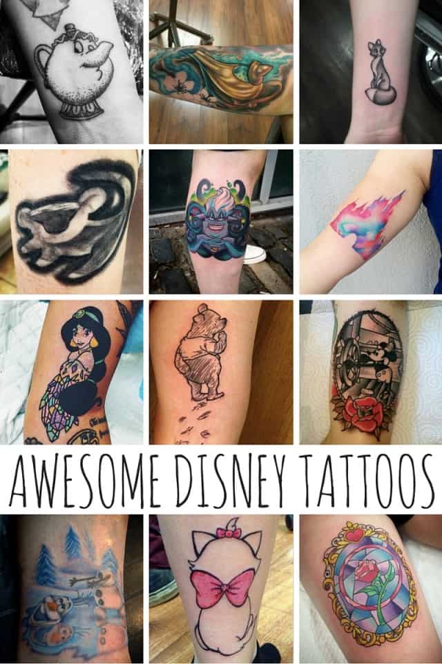 Awesome Disney Tattoos