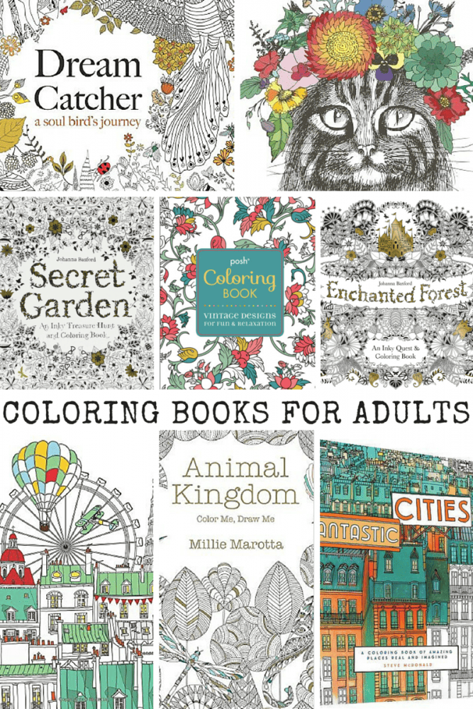 Cool Coloring Books For Adults - Mom Spark