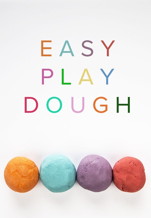 How to Make Easy Play Dough