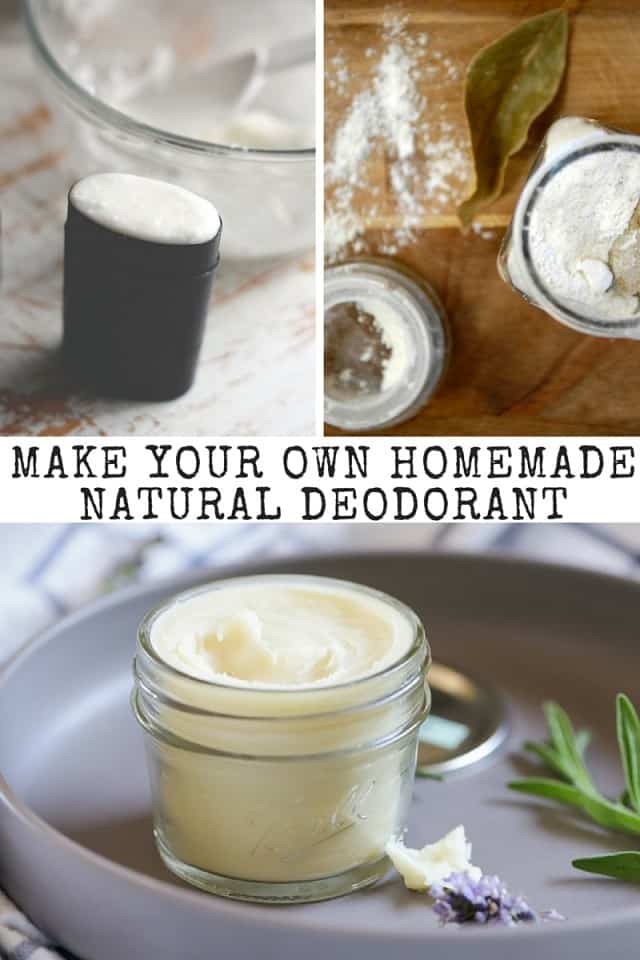 Make Your Own Homemade Natural Deodorant