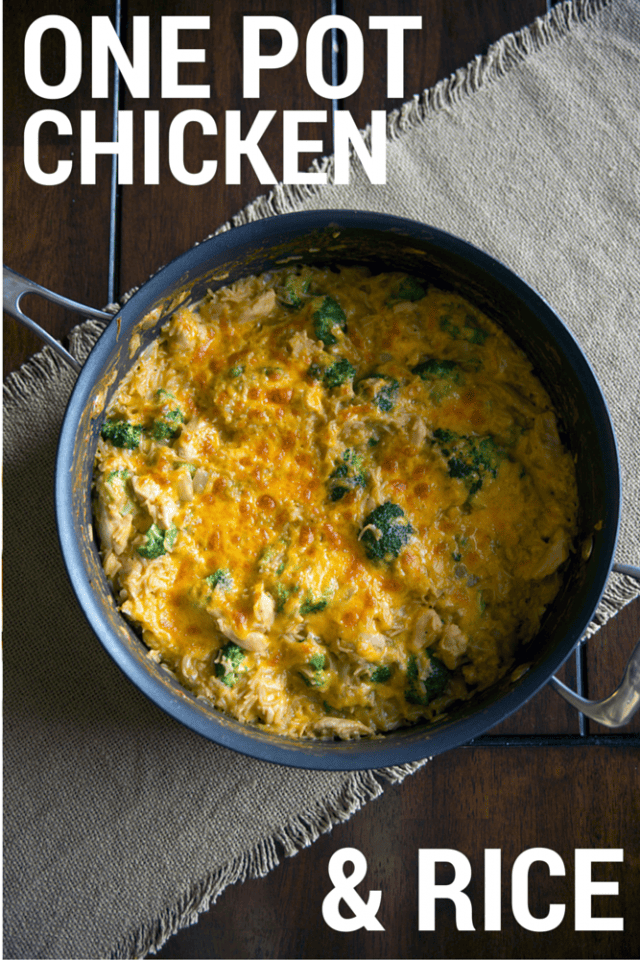 One-Pot Broccoli Chicken and Rice Casserole Recipe