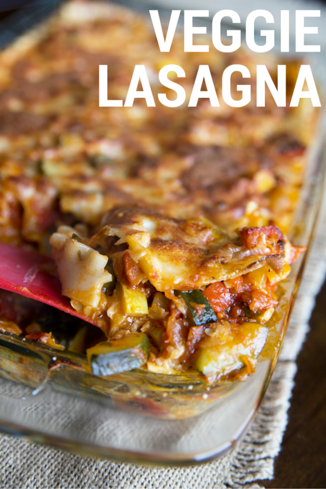 The Most Amazing Veggie Lasagna Recipe!