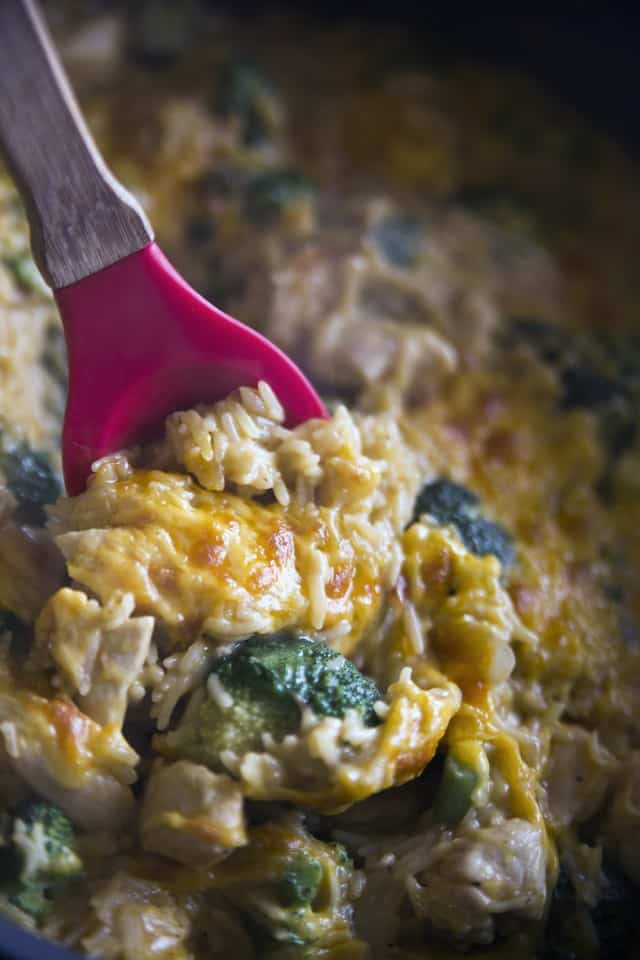One-Pot Broccoli Chicken and Rice Casserole Recipe