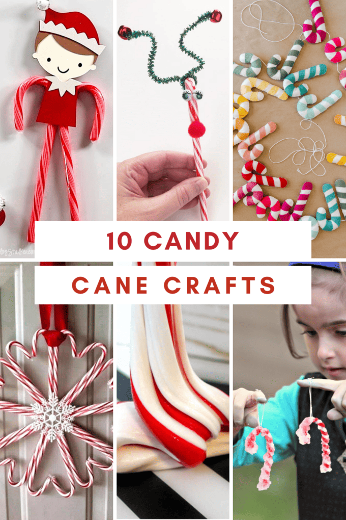 10 Candy Cane Crafts