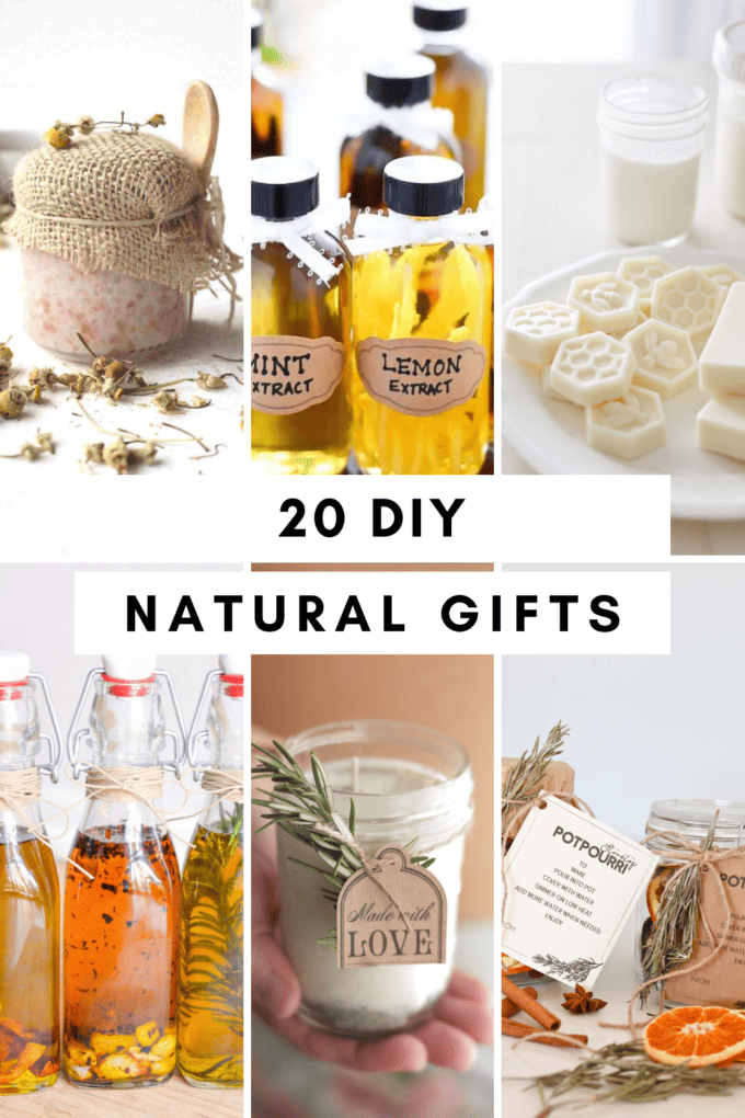 20 DIY Natural Gift Ideas