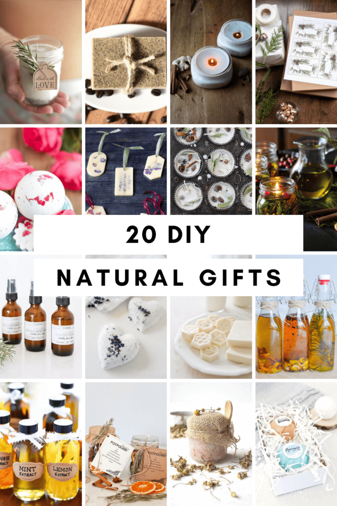 20 DIY Natural Gift Ideas